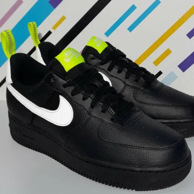 Nike air force 1 low pivot point black volt