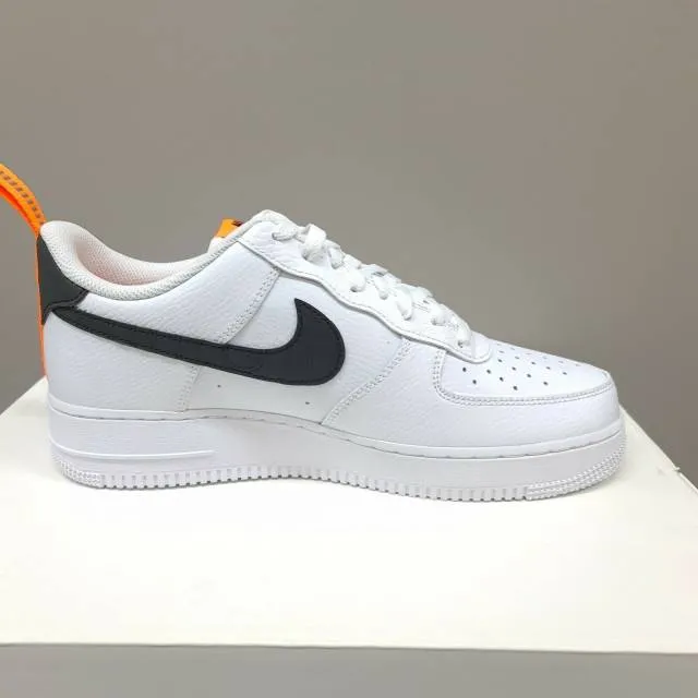 Nike air force 1 low pivot point white orange