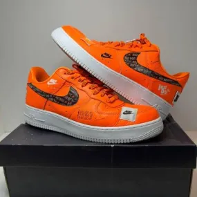 Nike air force 1 low premium just do it orange