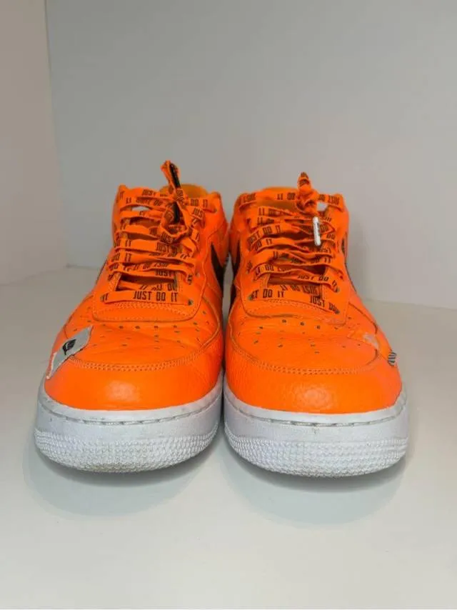 Nike air force 1 low premium just do it orange