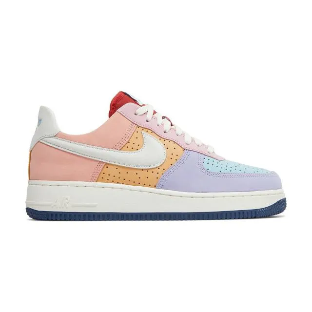 Nike air force 1 low (puerto rico boricua/ multicolor/ sail/ lilac ice/ pink green) men us 8-13 dx65