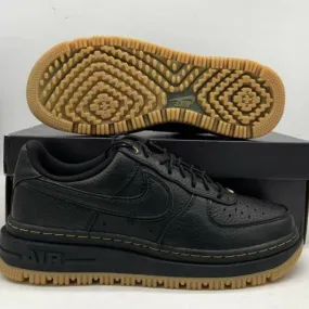 Nike air force 1 luxe black gum