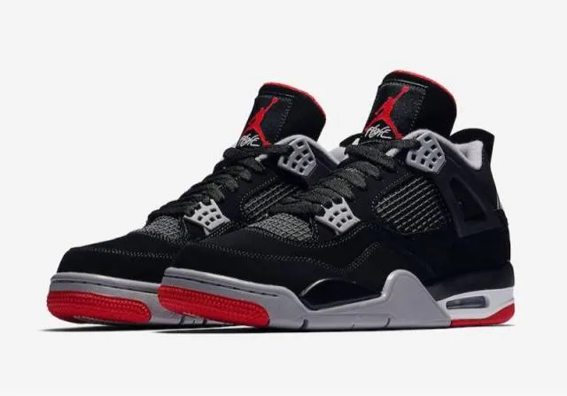 Nike air jordan 4 retro og bred gs 408452-060