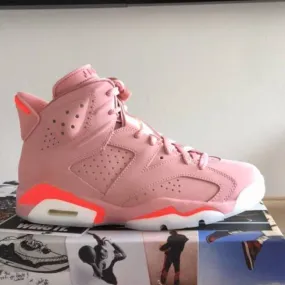 Nike air jordan 6 retro rust pink millennial pink