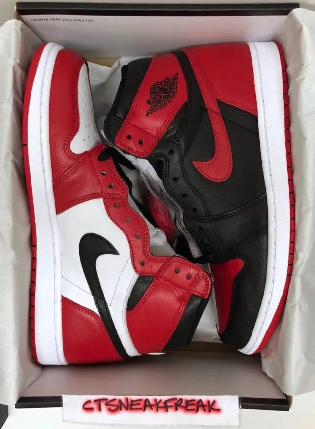 Nike air jordan jordan 1 high og homage to home