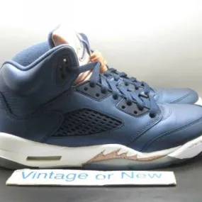 Nike air jordan v 5 obsidian bronze retro bg 2016 sz 7y