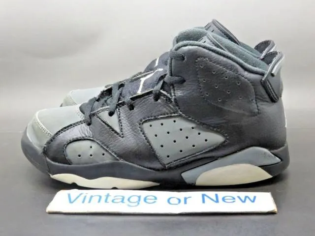 Nike air jordan vi 6 cool grey retro 2016 bp preschool 384666-010 sz 3y