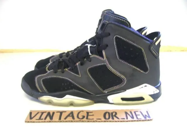 Nike air jordan vi 6 lakers retro 2010 sz 6.5y