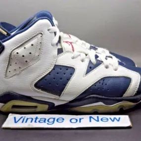 Nike air jordan vi 6 olympic retro gs 2012 sz 6y