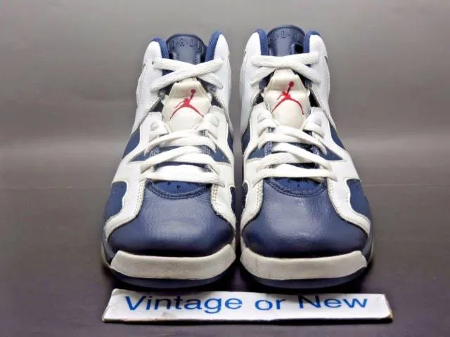 Nike air jordan vi 6 olympic retro gs 2012 sz 6y