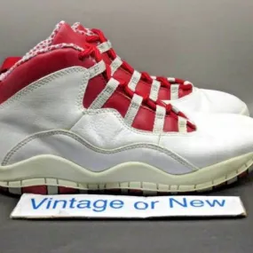 Nike air jordan x 10 cherry red retro ps 2005 sz 3y