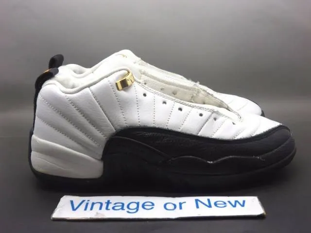 Nike air jordan xii 12 low taxi retro gs 2004 sz 6y