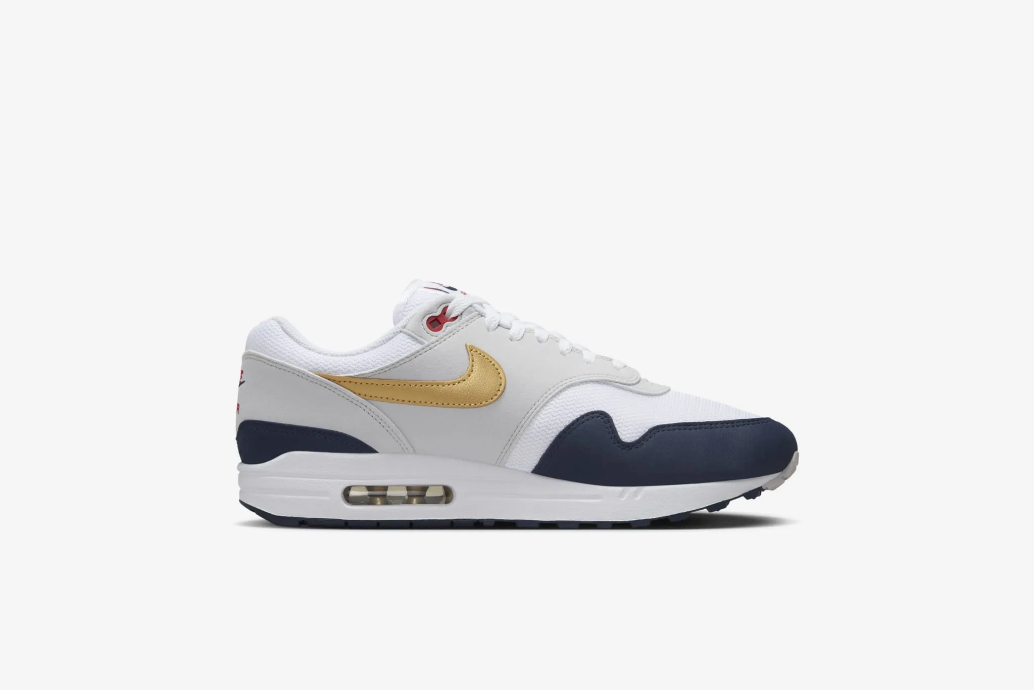 Nike Air Max 1  M - Obsidian / Metallic Gold-White