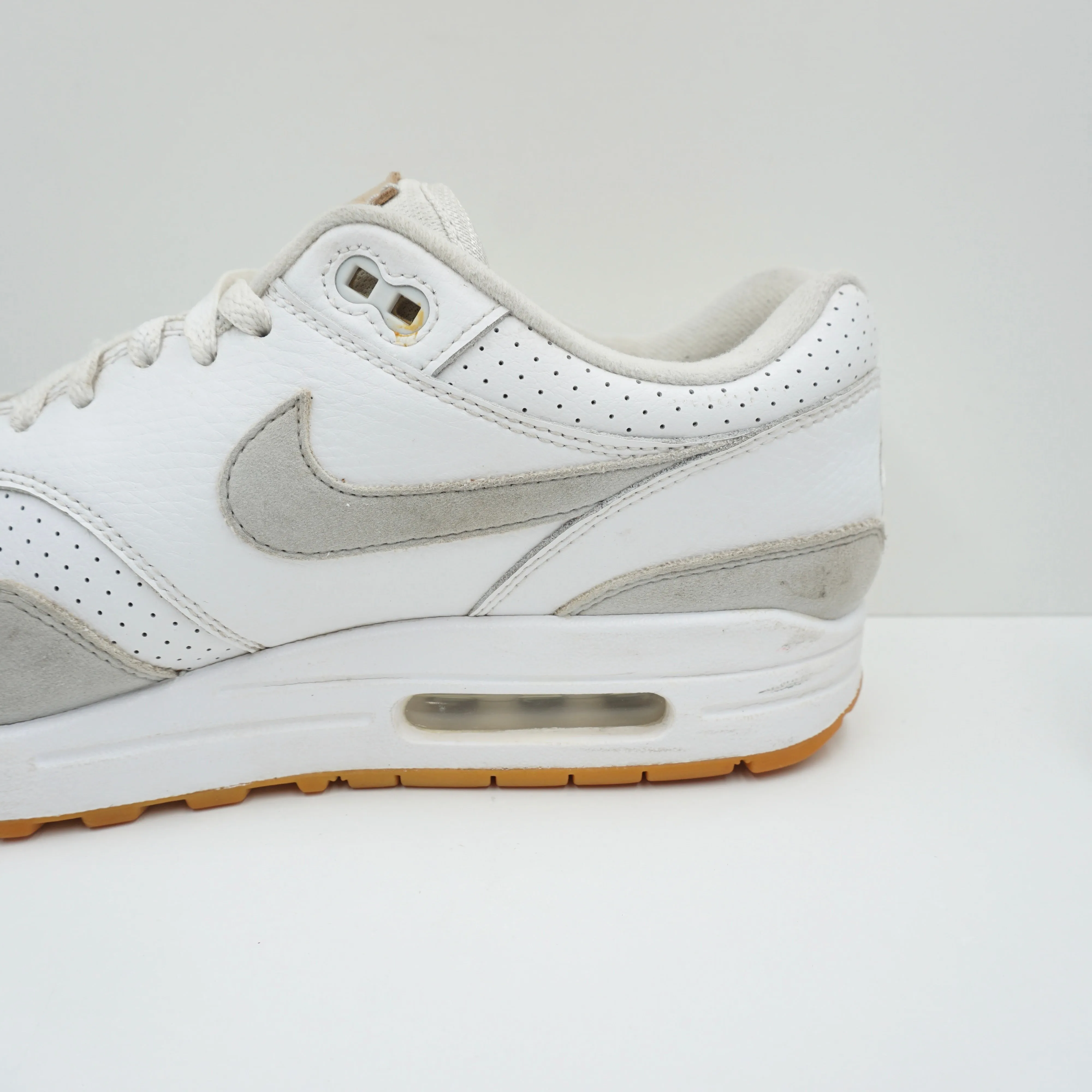 Nike Air Max 1 White Platinum Gum