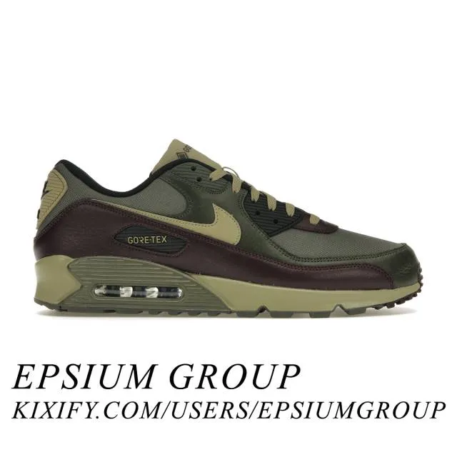 Nike Air Max 90 GORE-TEX (Medium Olive/ Green/ Cargo Kha...