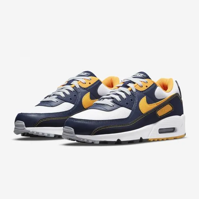 Nike Air Max 90 (Michigan Navy University Gold/ White/ M...