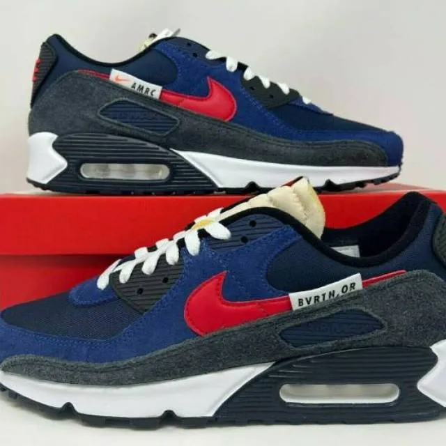 Nike Air Max 90 SE AMRC Running Club Deep Royal Blue Men...