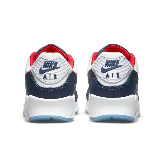 Nike air max 90 (usa denim/ white/ chile red/ midnight navy blue)