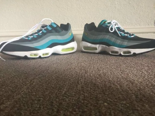 Nike Air Max 95 No Sew Black/Venom green/Grey