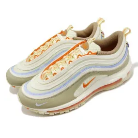 Nike Air Max 97 Alabaster Ivory Olive Men Unisex Casual ...