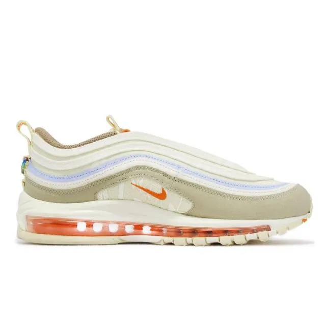 Nike Air Max 97 Alabaster Ivory Olive Men Unisex Casual ...