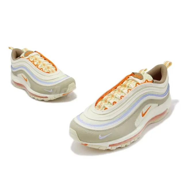 Nike Air Max 97 Alabaster Ivory Olive Men Unisex Casual ...