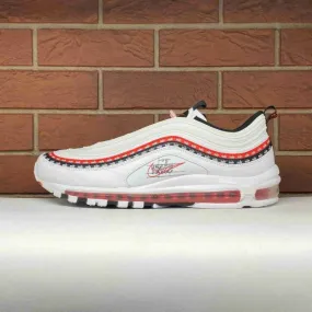 Nike air max 97 white university red