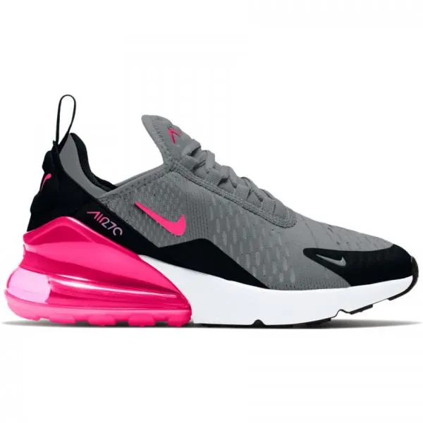 Nike - Boy - GS Air Max 270 - Smoke Grey/Hyper Pink/Black/White