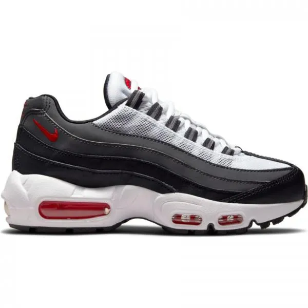 Nike - Boy - GS Air Max 95 Recraft - White/University Red/Iron Grey