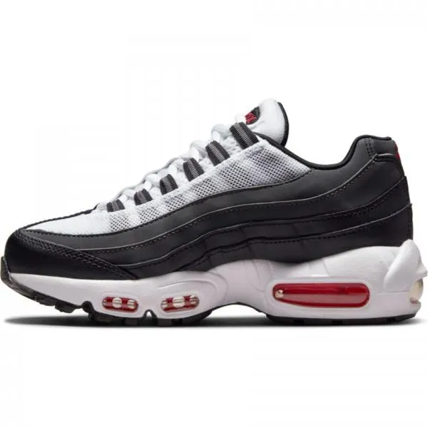 Nike - Boy - GS Air Max 95 Recraft - White/University Red/Iron Grey