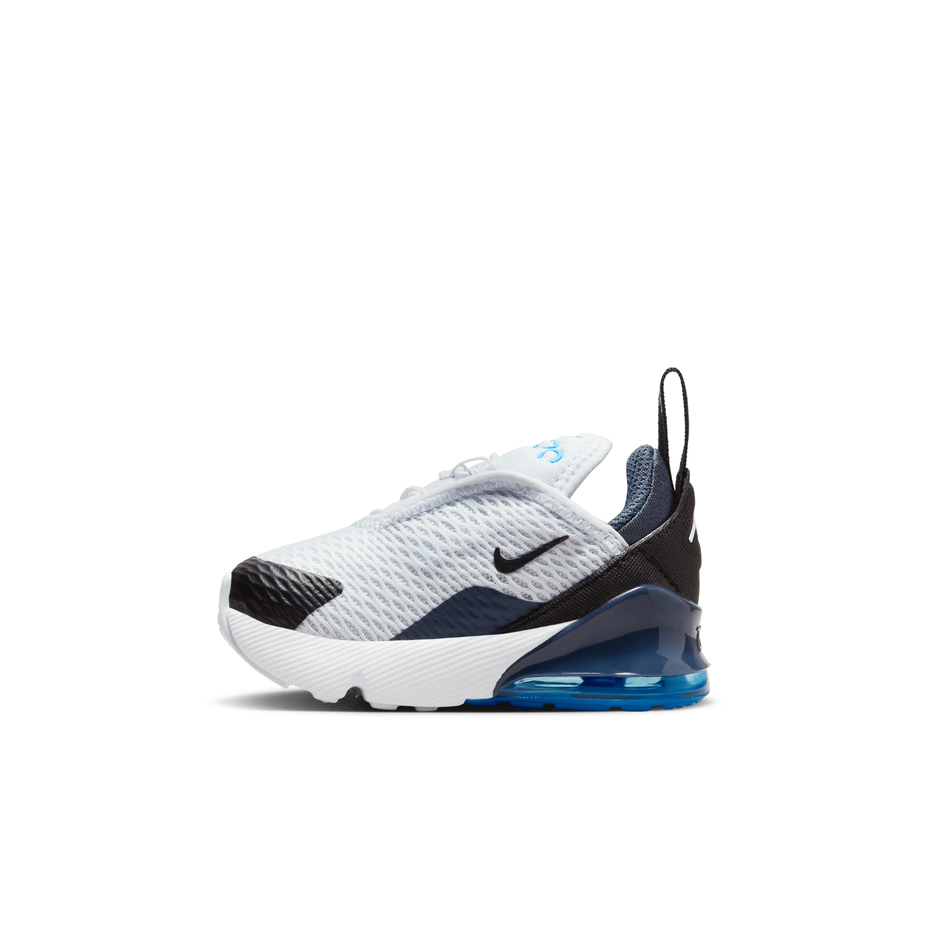 Nike - Boy - TD Air Max 270 - Football Grey/Black/thunder Blue