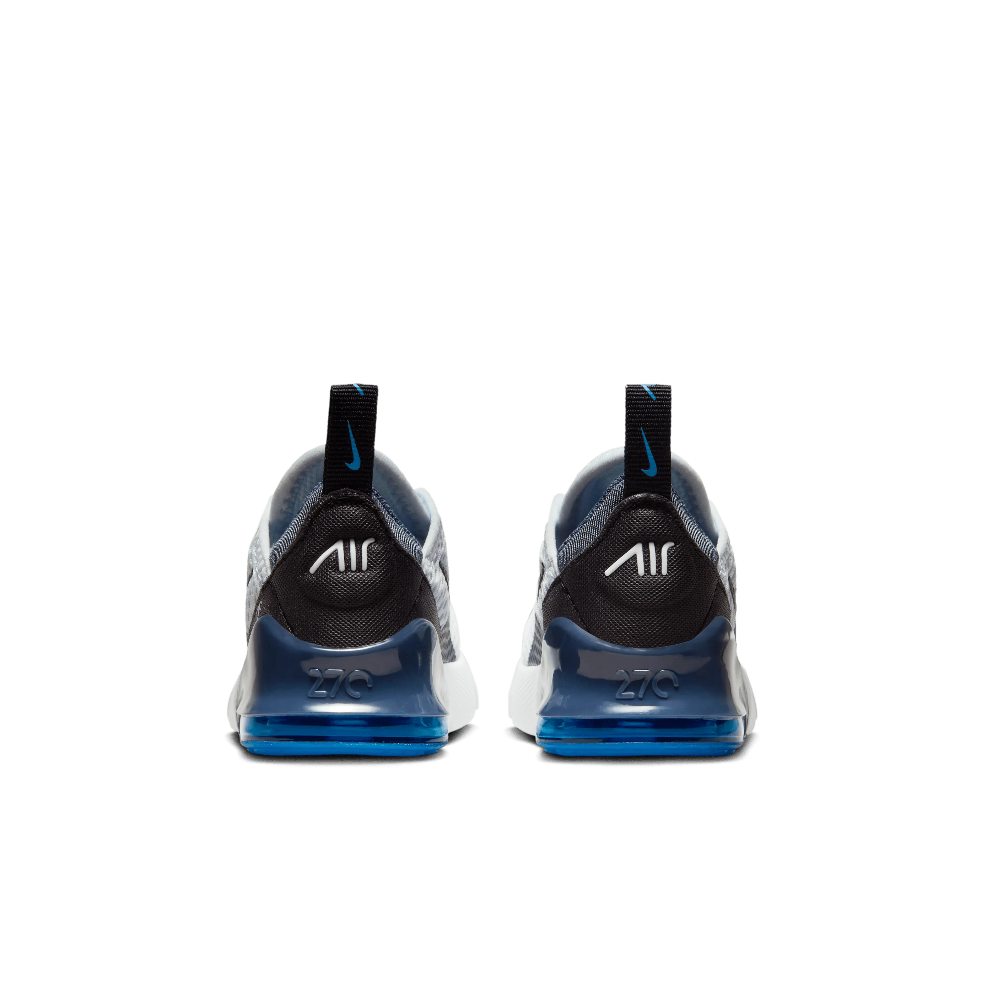 Nike - Boy - TD Air Max 270 - Football Grey/Black/thunder Blue