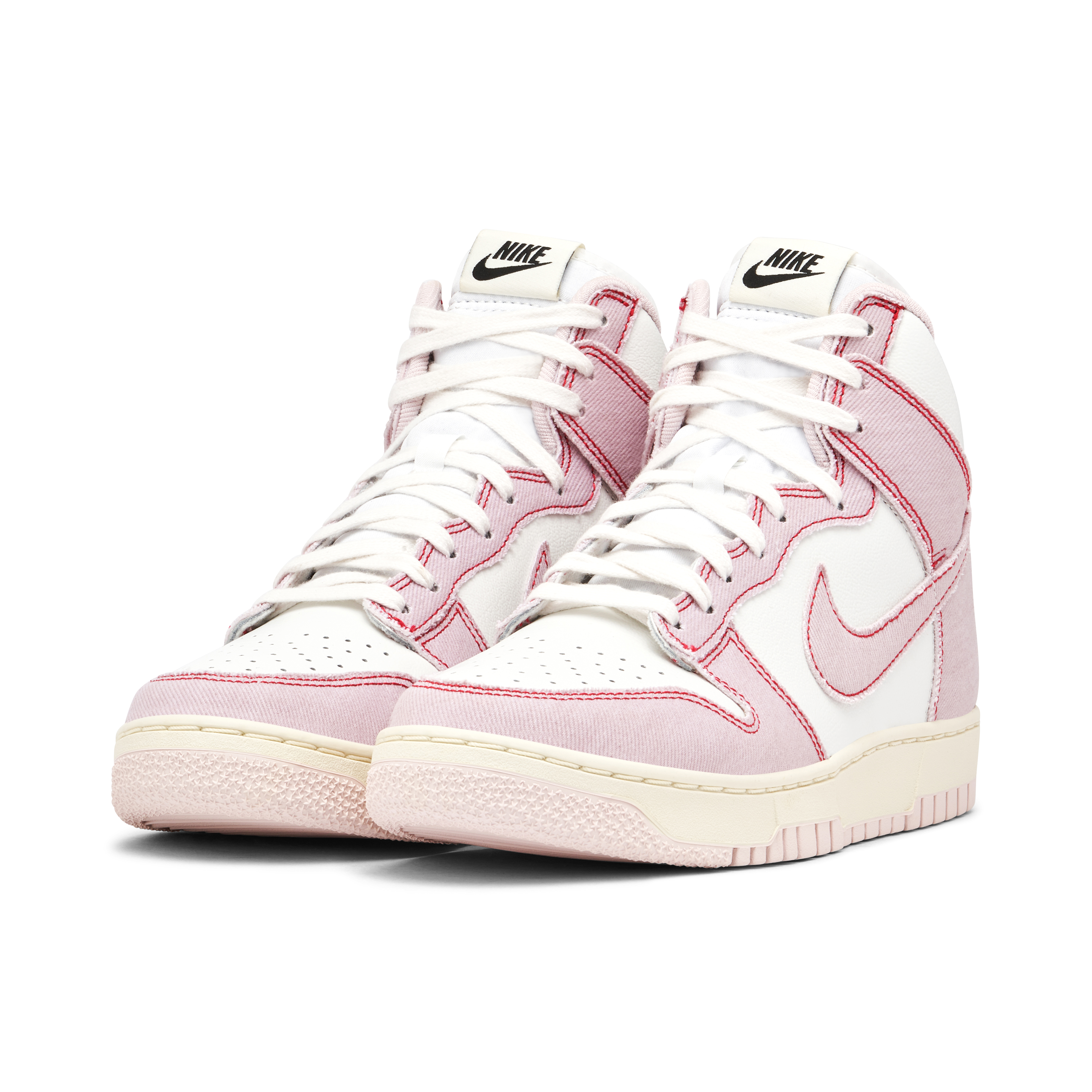 Nike Dunk High 1985 Pink Denim | DQ8799-100 | Laced