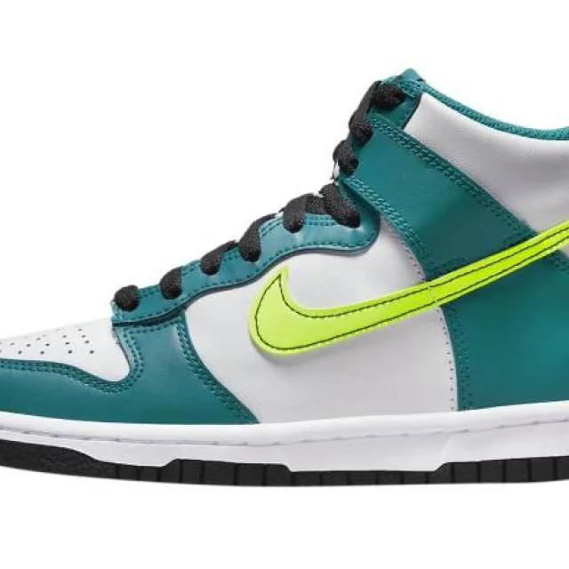 Nike dunk high gs volt bright spruce