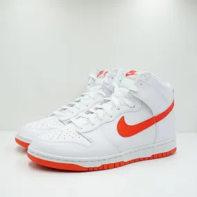 Nike Dunk High White Picante Red