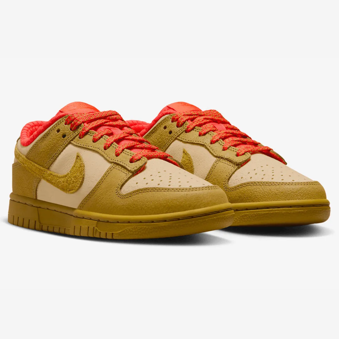 Nike Dunk Low Bronzine Sesame Picante Red (Women's)