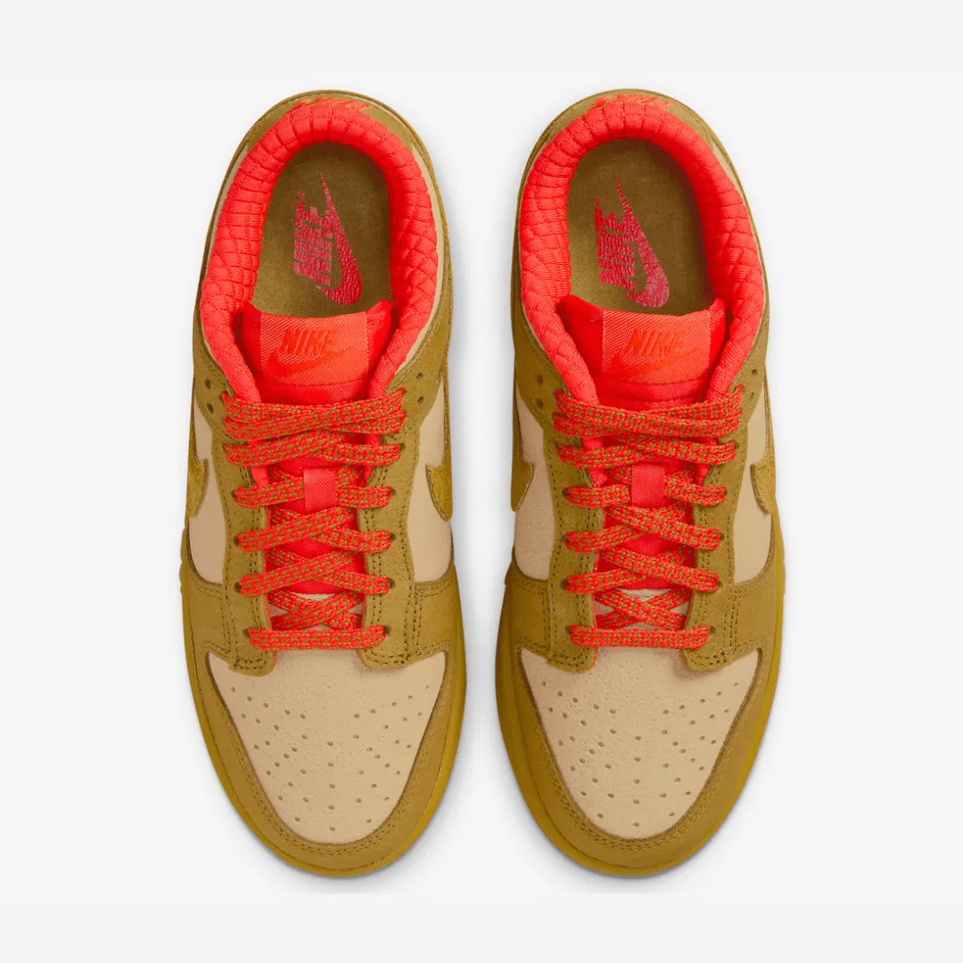 Nike Dunk Low Bronzine Sesame Picante Red (Women's)