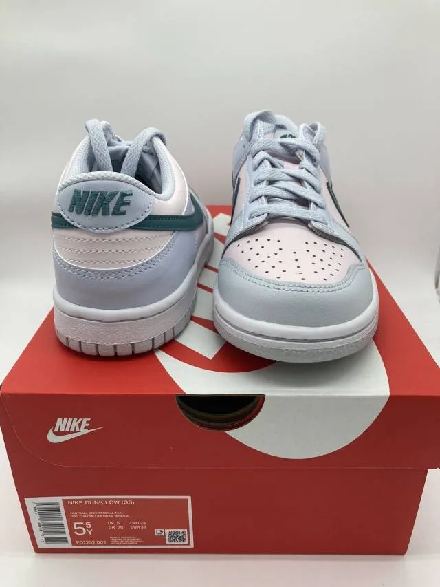 Nike dunk low gs mineral teal