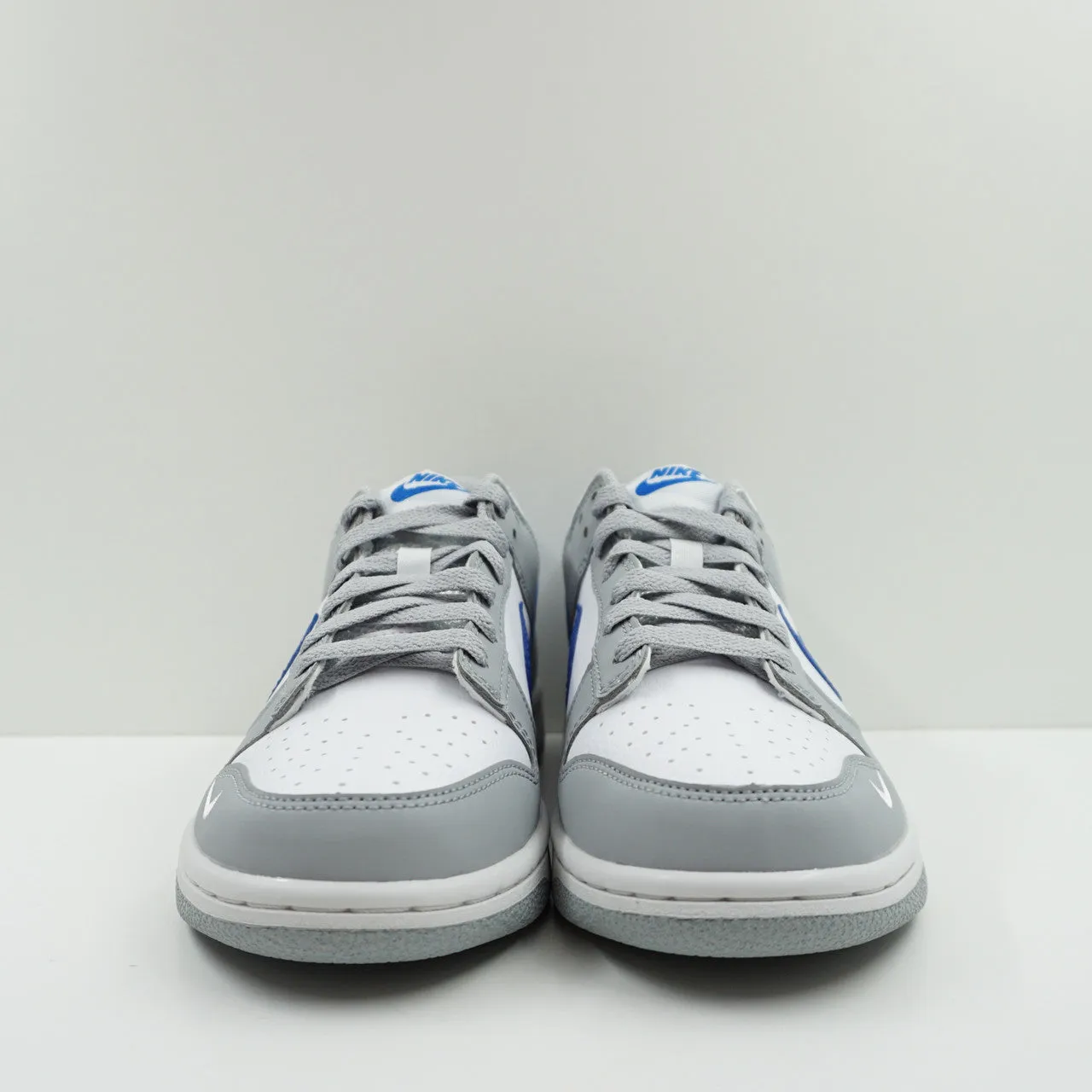 Nike Dunk Low Mini Swoosh Wolf Grey Game Royal (GS)