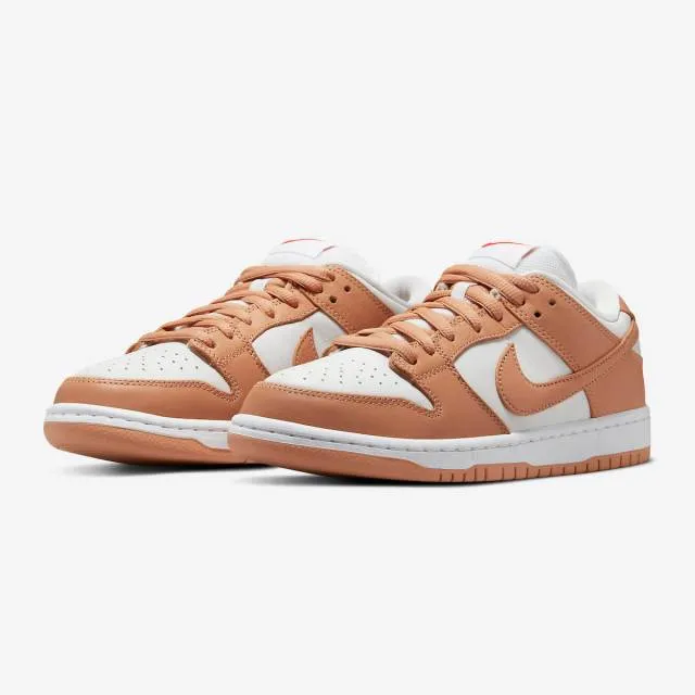 Nike dunk low pro iso sb (light cognac/ light cognac/ white/ tan brown) men us 8-13 dm8998-200