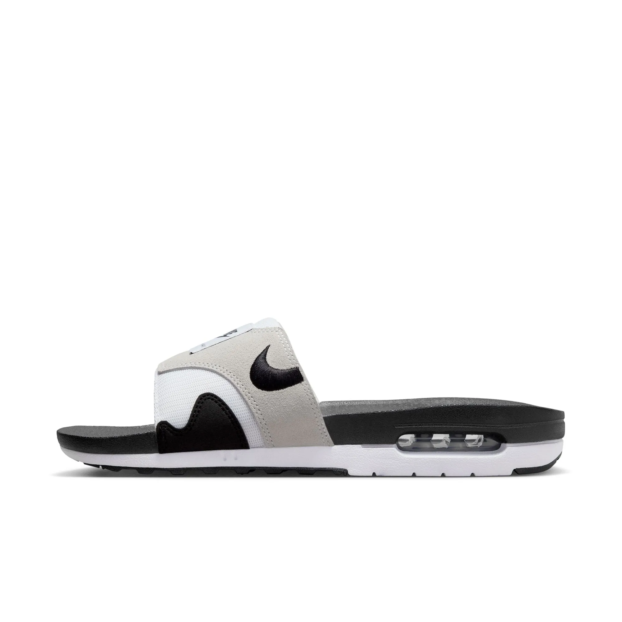 Nike - Men - Air Max 1 Slide - White/Black/Netural Grey