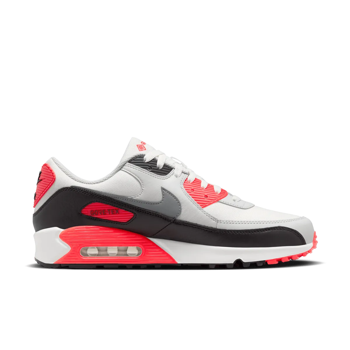 Nike - Men - Air Max 90 GTX - White/Cool Grey/Crimson