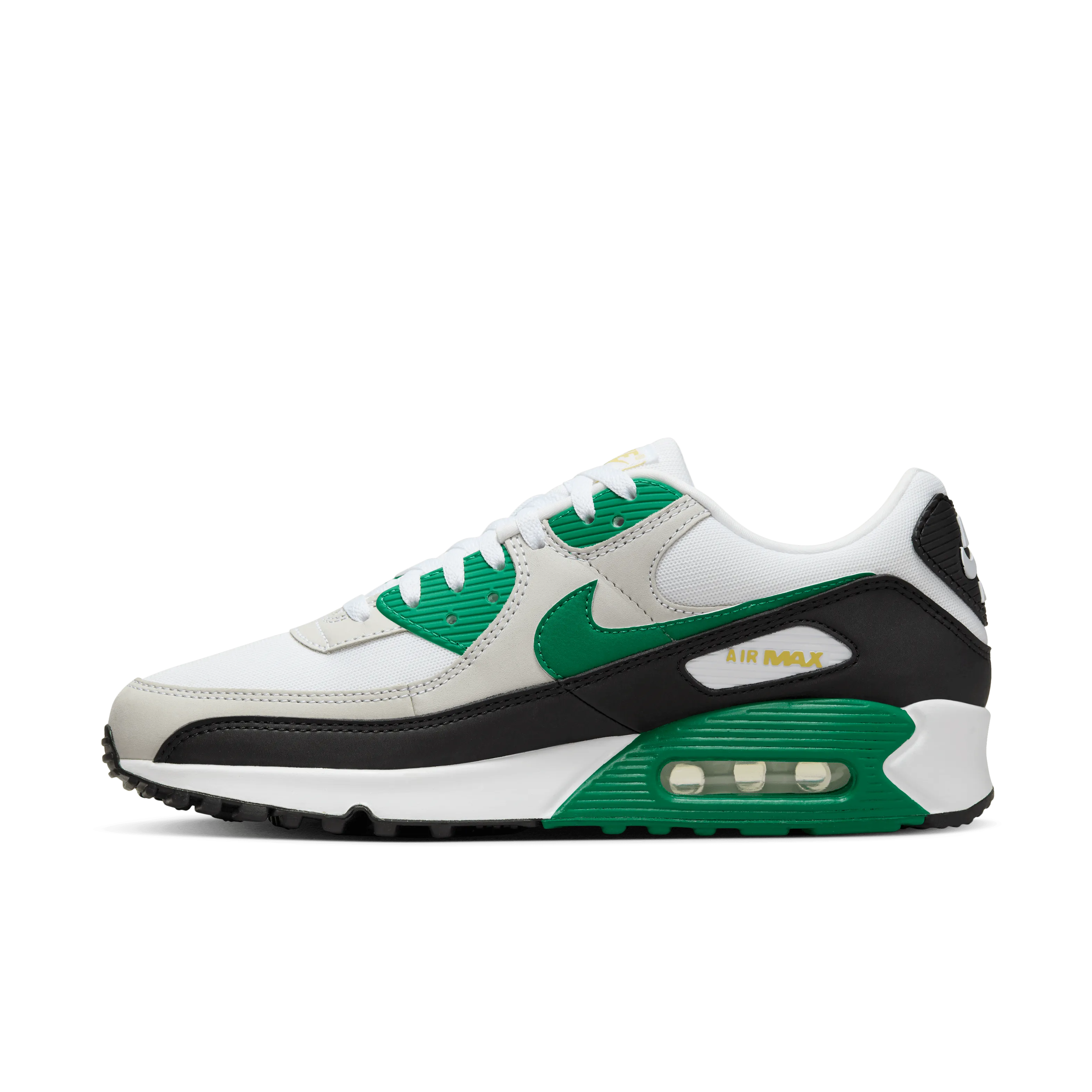 Nike - Men - Air Max 90 - White/Malachite Black