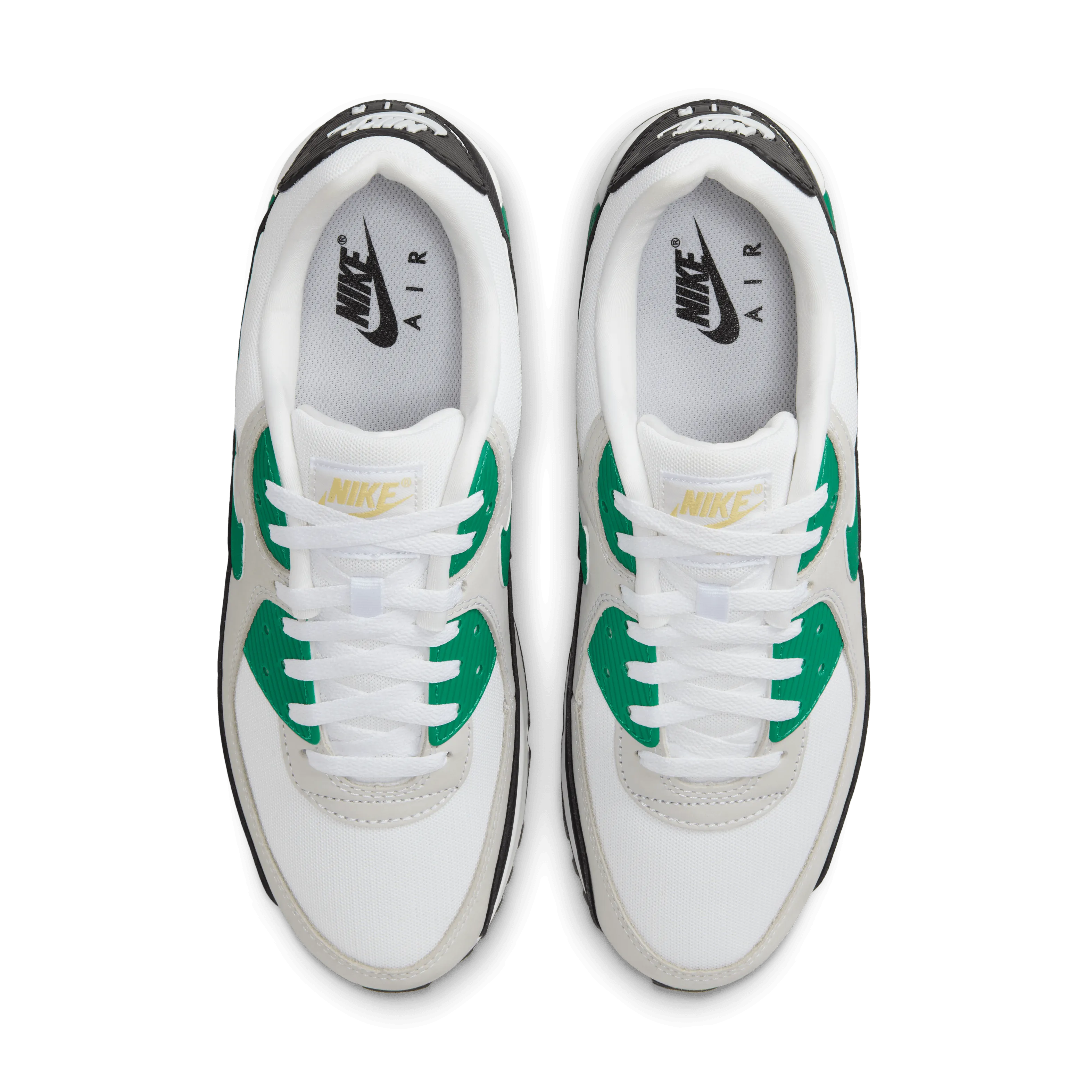 Nike - Men - Air Max 90 - White/Malachite Black