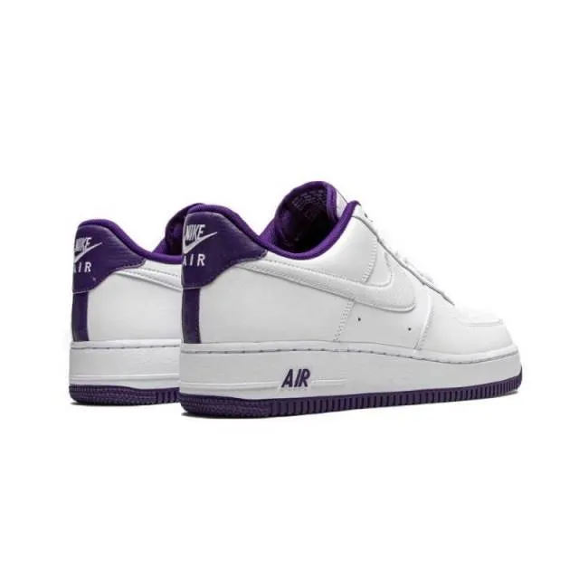 Nike unisex air force 1 '07 2, white/voltage purple, m8.5/w1