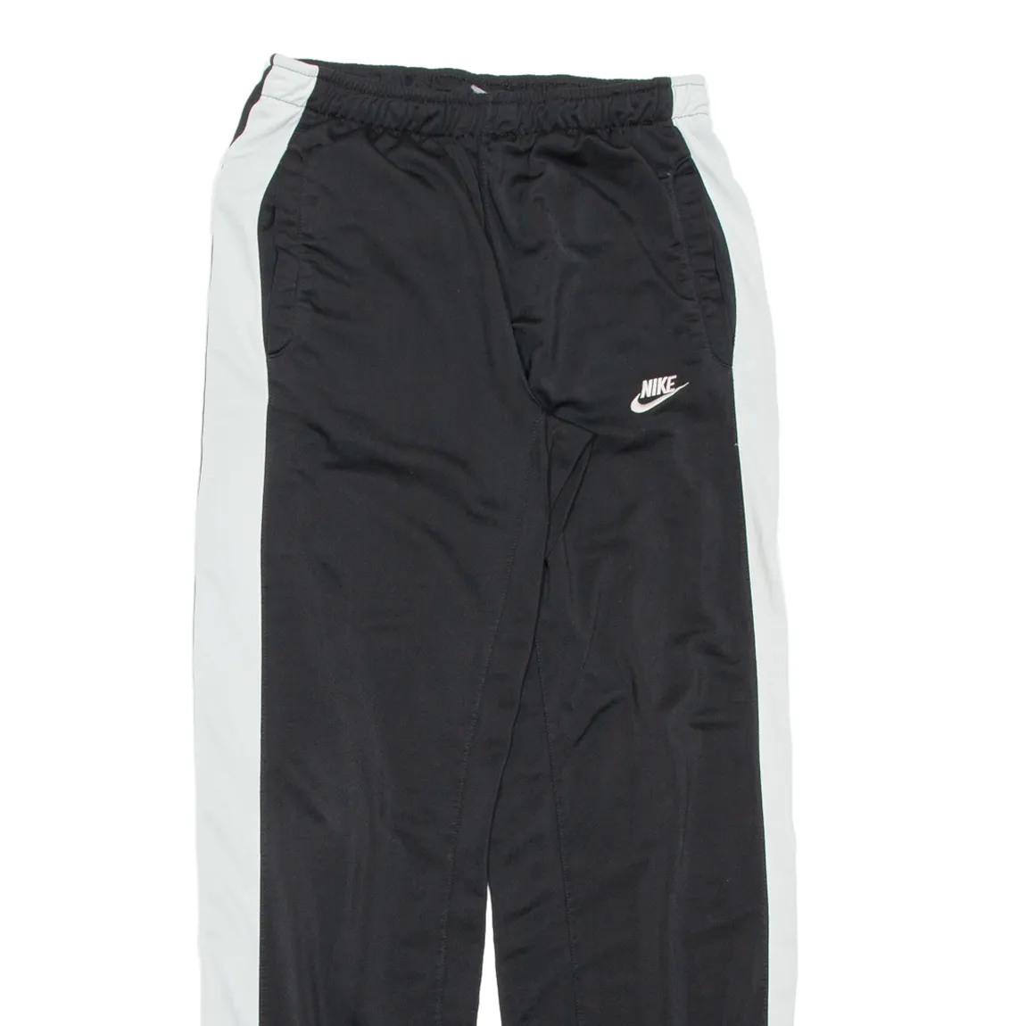 NIKE Womens Track Pants Black Wide-Leg S W26 L32