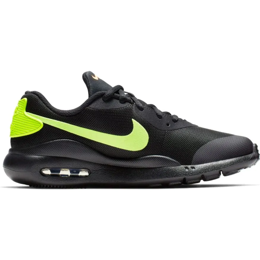 NIKE YOUTH AIR MAX OKETO (GS) - BLACK/BOLT-TOTAL ORANGE