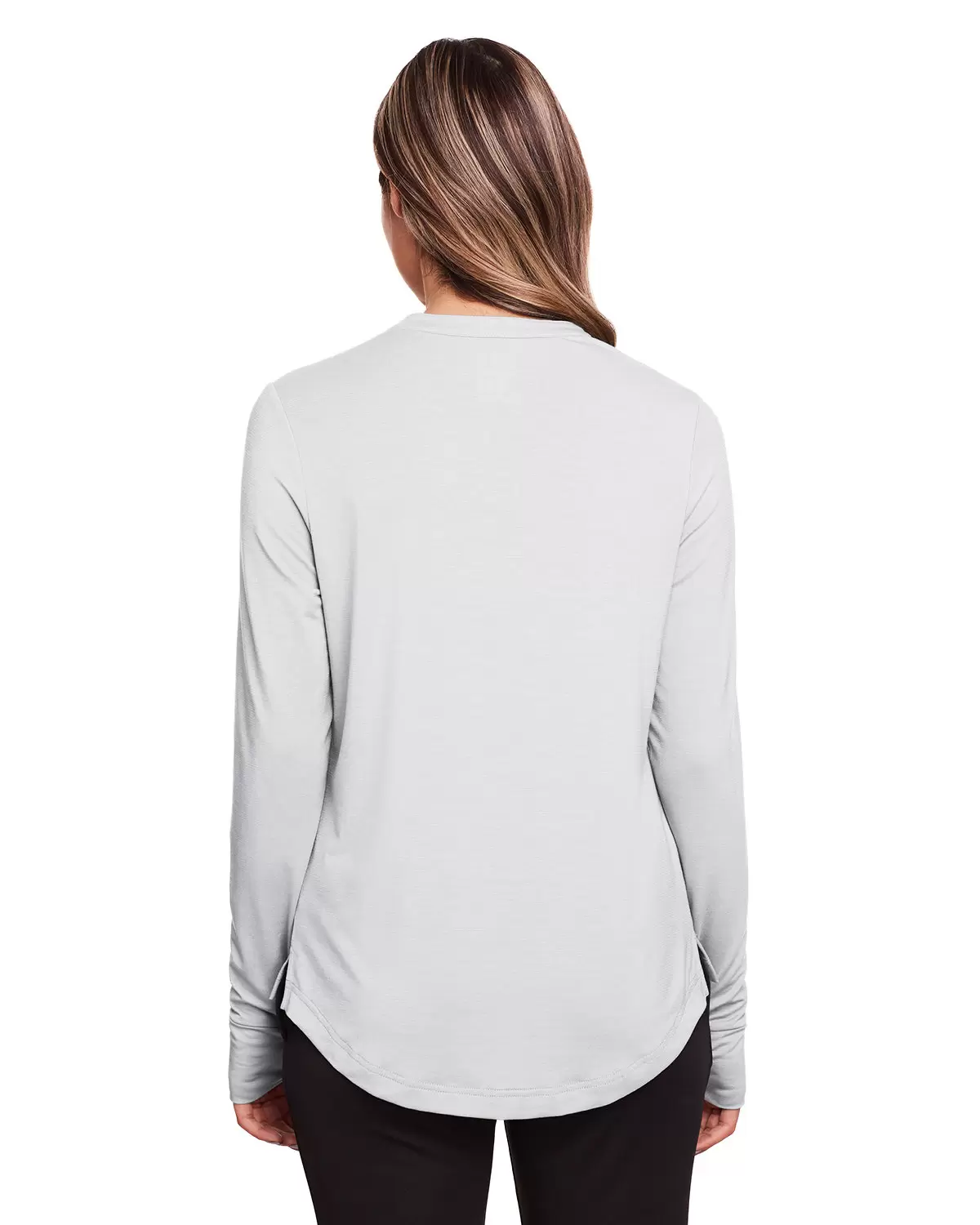 North End NE400W Ladies' Jaq Snap-Up Stretch Performance Pullover SKU: NE400W