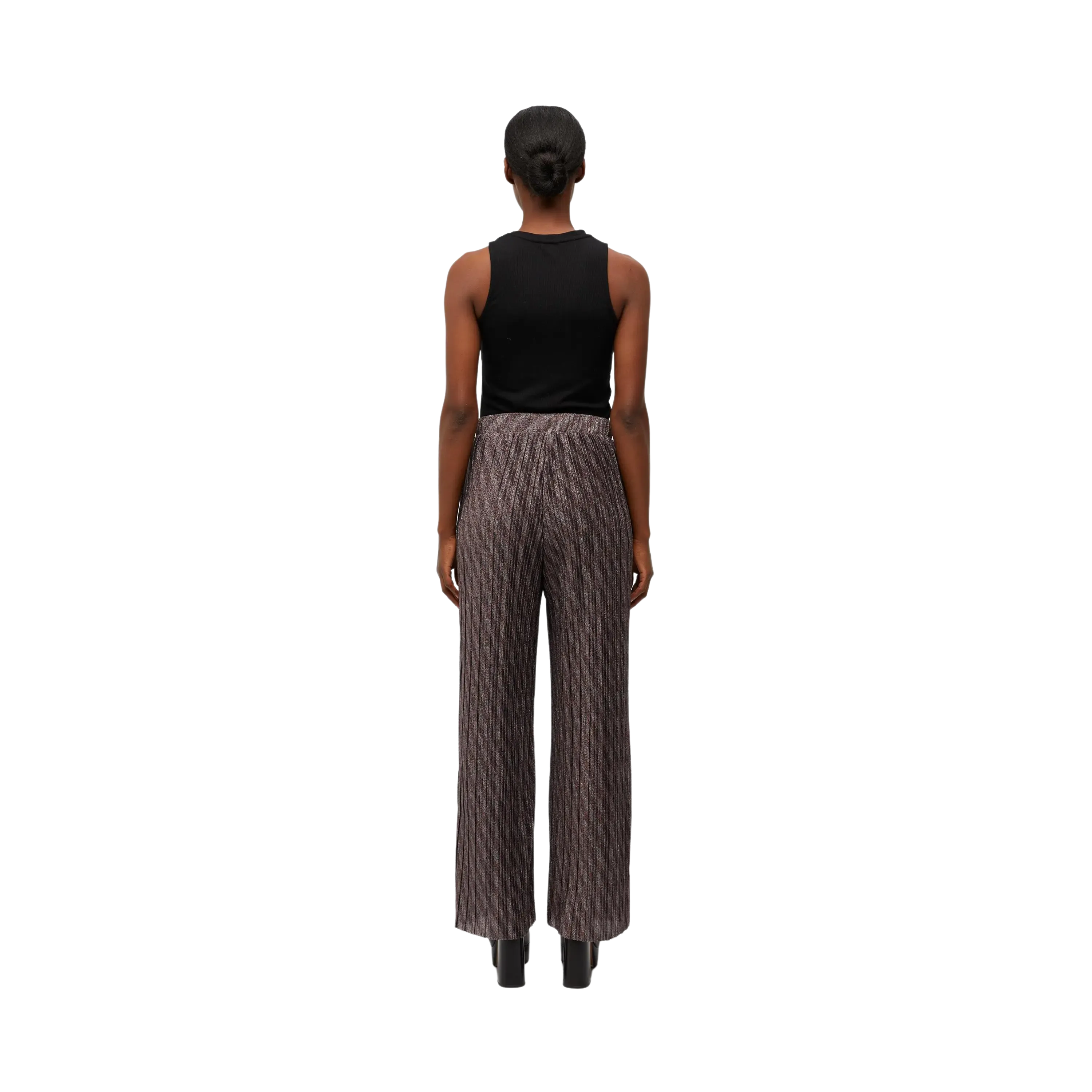 Object Glittered Lux Wide Leg Pants