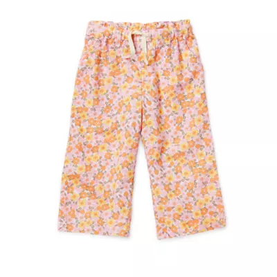 Okie Dokie Toddler & Little Girls Wide Leg Pull-On Pants